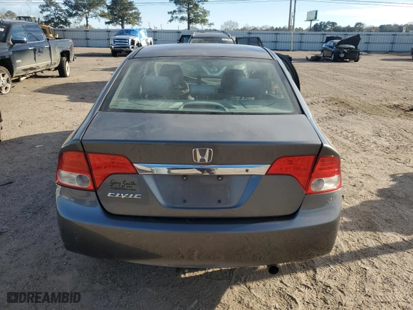 2010 Honda Civic Sdn DX-VP with VIN 19XFA1F34AE084458, listed as a Copart auction lot 48209195 with 169,921 mi miles and Salvage Title. Bid and sale history available at carsss.com. Image 6.