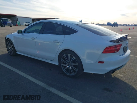 2013 Audi A7 Prestige with VIN WAU3GAFC0DN090191, listed as a IAAI auction lot 41209982 with 138,578 mi miles and . Bid and sale history available at DreamBid. Image 3.
