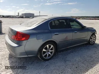 2006 Infiniti G35 with VIN JNKCV51F06M603920, listed as a Copart auction lot 74150574 with 210,890 mi miles and Salvage Title. Bid and sale history available at DreamBid. Image 3.