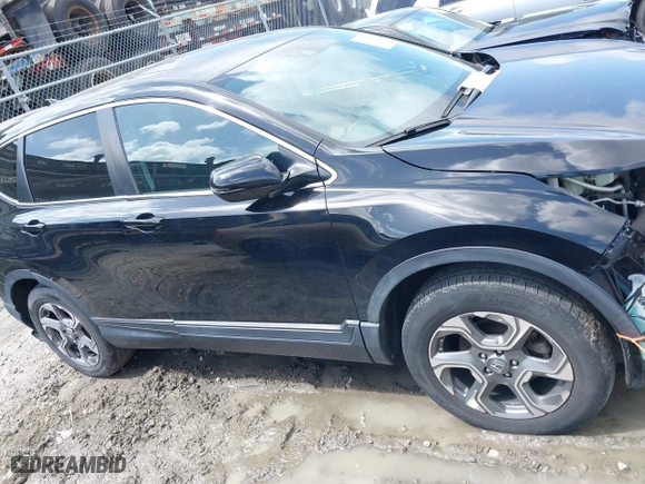 2019 Honda CR-V EX with VIN 2HKRW2H56KH674662, listed as a IAAI auction lot 41905271 with 46,450 mi miles. Bid and sale history available at carsss.com. Image 13.