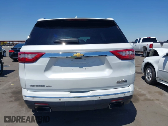 2018 Chevrolet Traverse High Country with VIN 1GNEVKKW1JJ146141, listed as a IAAI auction lot 42047230 with 93,199 mi miles. Bid and sale history available at carsss.com. Image 17.