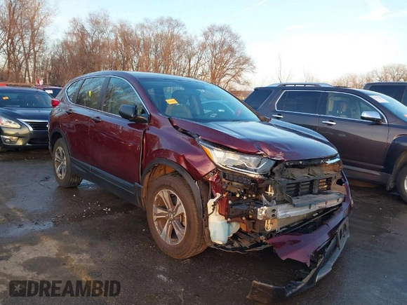 2017 Honda CR-V LX with VIN 5J6RW6H3XHL000616, listed as a IAAI auction lot 41132561 with 64,270 mi miles. Bid and sale history available at carsss.com. Image 1.
