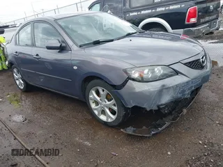2008 Mazda 3 i Sport with VIN JM1BK32F581165781, listed as a IAAI auction lot 41908976 with 108,407 mi miles and . Bid and sale history available at DreamBid. Image 1.