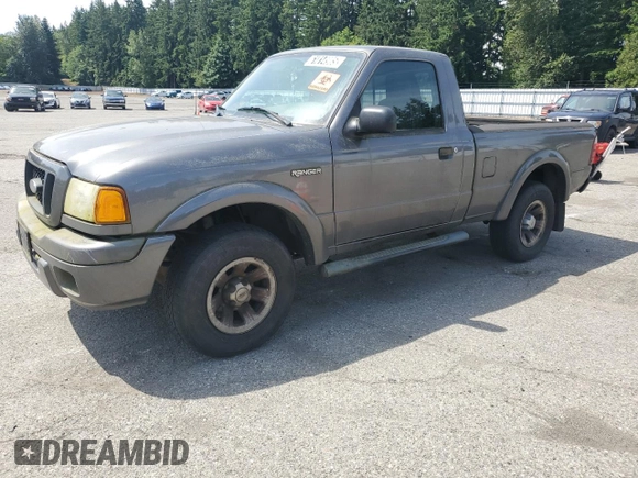 2005 Ford Ranger XL with VIN 1FTYR11U95PA74645, listed as a Copart auction lot 61814985 with 204,878 mi miles and Clean title. Bid and sale history available at DreamBid. Image 1.