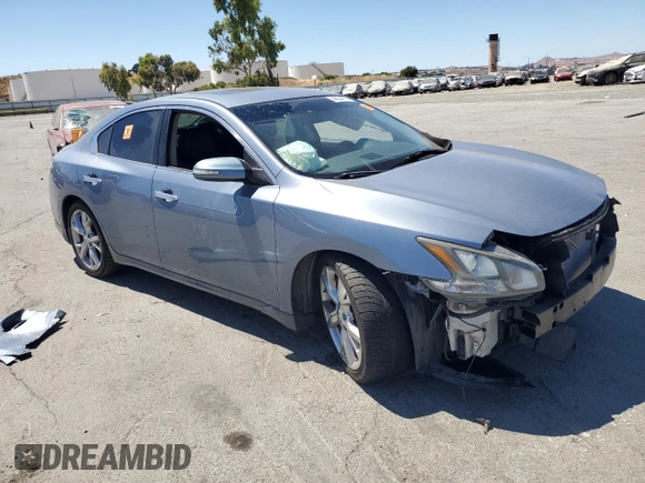 2012 Nissan Maxima SV z VIN 1N4AA5AP5CC842819, wystawiony jako Copart lot #64054495 z przebiegiem 129 482 mil mil oraz Szkoda całkowita • Salvage title. Historia ofert i sprzedaży dostępna na DreamBid. Obrazek 4.