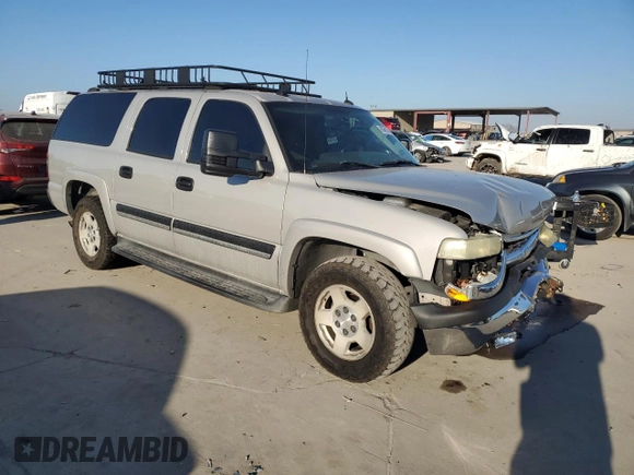 2004 Chevrolet Suburban LS with VIN 1GNFK16Z64J252424, listed as a Copart auction lot 85665394 with 0 mi miles and Salvage Title. Bid and sale history available at carsss.com. Image 4.