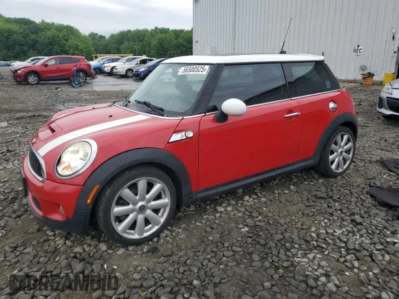 2007 MINI Hardtop S with VIN WMWMF73507TL86439, listed as a Copart auction lot 56500525 with 153,944 mi miles and Salvage title. Bid and sale history available at DreamBid. Image 1.