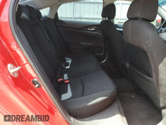2018 Honda Civic Sedan EX with VIN 2HGFC2F71JH580343, listed as a Copart auction lot 49992275 with 66,103 mi miles and Salvage Title. Bid and sale history available at carsss.com. Image 10.