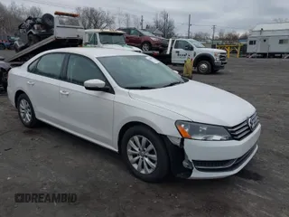 2013 Volkswagen Passat S with VIN 1VWAP7A32DC032497, listed as a IAAI auction lot 41928869 with 215,220 mi miles and . Bid and sale history available at DreamBid. Image 1.