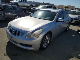 2008 Infiniti G35 with VIN JNKBV61E68M215778, listed as a Copart auction lot 75065994 with 128,481 mi miles and Salvage Title. Bid and sale history available at DreamBid. Image 1.
