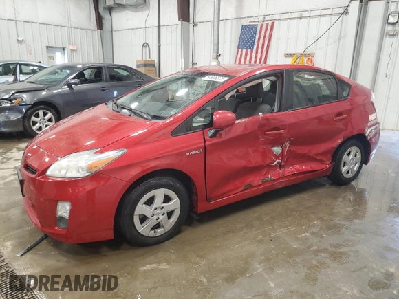 2010 Toyota Prius II with VIN JTDKN3DU6A0124753, listed as a Copart auction lot 50906875 with 161,499 mi miles and Non Repairable. Bid and sale history available at DreamBid. Image 1.