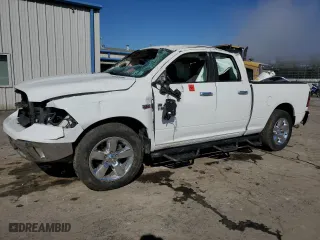 2013 Ram 1500 Big Horn with VIN 1C6RR7GT6DS664732, listed as a Copart auction lot 45341835 with 131,537 mi miles and Salvage Title. Bid and sale history available at carsss.com. Image 1.