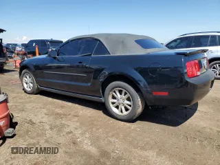 2008 Ford Mustang Deluxe with VIN 1ZVHT84N985193520, listed as a Copart auction lot 56186525 with 140,483 mi miles and Salvage title. Bid and sale history available at DreamBid. Image 2.