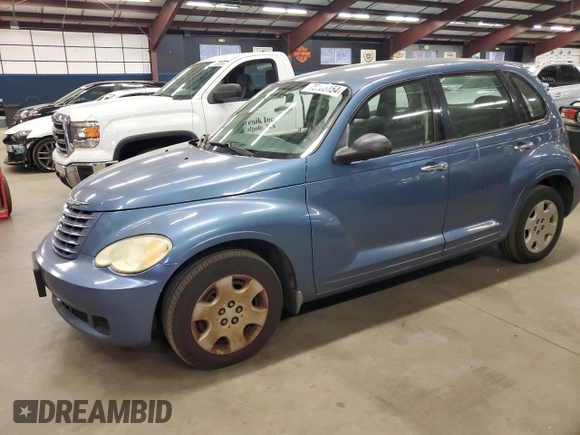 2007 Chrysler PT Cruiser with VIN 3A4FY48B77T584243, listed as a Copart auction lot 79985154 with 162,758 mi miles and Salvage Title. Bid and sale history available at carsss.com. Image 1.