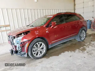 2020 Cadillac XT5 Sport AWD with VIN 1GYKNGRSXLZ188091, listed as a Copart auction lot 59010785 with 44,382 mi miles and Salvage title. Bid and sale history available at DreamBid. Image 1.
