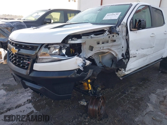 2018 Chevrolet Colorado 4WD ZR2 with VIN 1GCGTEEN2J1134530, listed as a IAAI auction lot 41245135 with 46,713 mi miles. Bid and sale history available at carsss.com. Image 6.