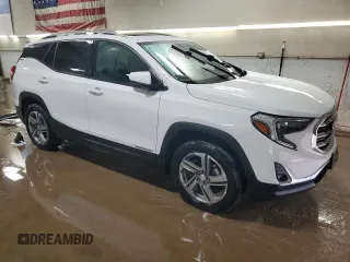 2019 GMC Terrain SLT with VIN 3GKALVEV4KL157909, listed as a Copart auction lot 50470345 with 11,902 mi miles and Salvage Title. Bid and sale history available at carsss.com. Image 4.