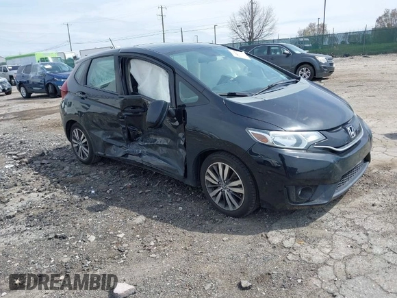 2015 Honda Fit EX-L with VIN 3HGGK5H8XFM705170, listed as a IAAI auction lot 41935700 with 112,292 mi miles. Bid and sale history available at carsss.com. Image 1.