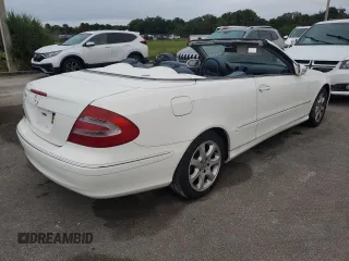 2004 Mercedes-Benz CLK 320 with VIN WDBTK65G04T015892, listed as a Copart auction lot 74207654 with Not Provided miles and Salvage Title. Bid and sale history available at DreamBid. Image 3.