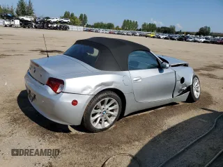 2008 BMW Z4 3.0si with VIN 4USBU53528LX04447, listed as a Copart auction lot 71163054 with 138,920 mi miles and Salvage title. Bid and sale history available at DreamBid. Image 3.