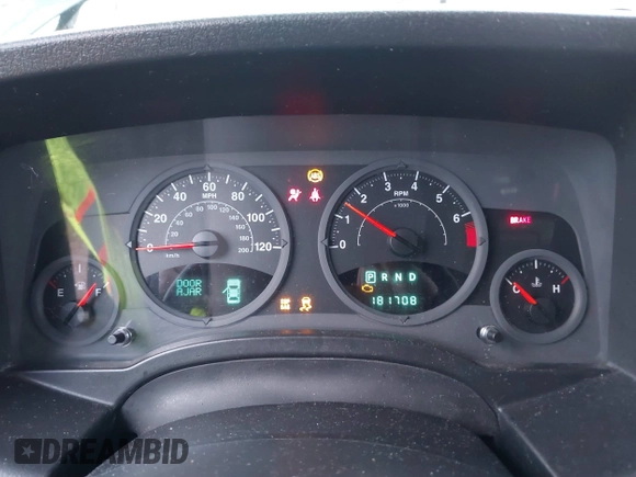 2007 Jeep Patriot Sport with VIN 1J8FF28W67D302353, listed as a IAAI auction lot 41191742 with 181,708 mi miles and . Bid and sale history available at DreamBid. Image 7.