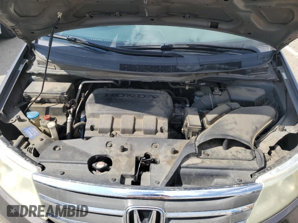 2011 Honda Odyssey EX-L with VIN 5FNRL5H61BB056652, listed as a Copart auction lot 54774015 with 233,125 mi miles and Salvage Title. Bid and sale history available at DreamBid. Image 12.