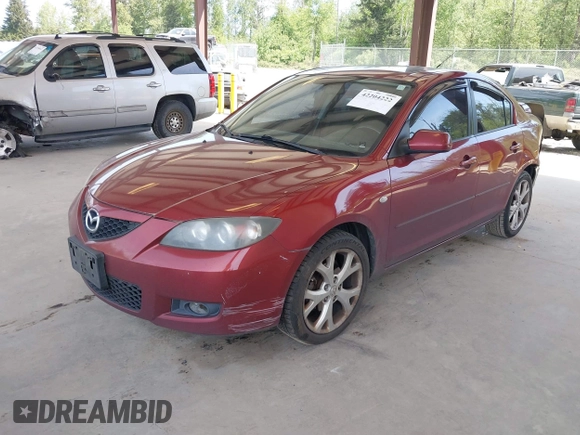 2008 Mazda 3 i Touring with VIN JM1BK32F581117150, listed as a IAAI auction lot 42204222 with 265,025 mi miles and . Bid and sale history available at DreamBid. Image 2.