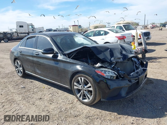 2019 Mercedes-Benz C 300 with VIN 55SWF8DB9KU300688, listed as a IAAI auction lot 41826426 with 99,871 mi miles and . Bid and sale history available at DreamBid. Image 1.