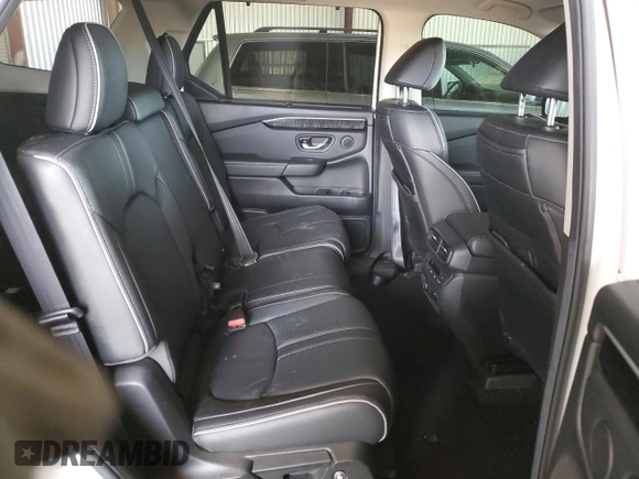 2025 Honda Pilot Elite with VIN 5FNYG1H86SB009451, listed as a Copart auction lot 47172145 with Not Provided miles and Salvage Title. Bid and sale history available at DreamBid. Image 11.