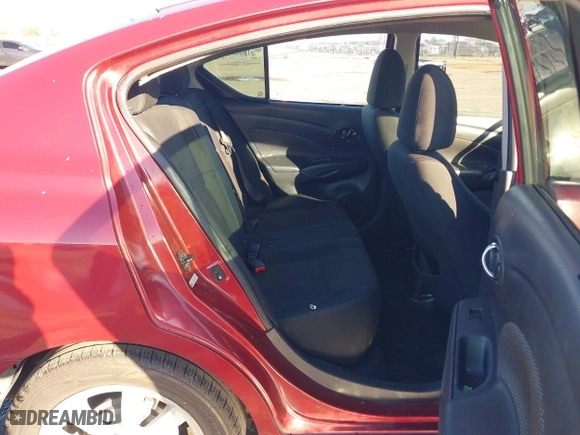 2017 Nissan Versa Sedan SV with VIN 3N1CN7AP2HL808080, listed as a IAAI auction lot 41422779 with 188,334 mi miles. Bid and sale history available at carsss.com. Image 8.