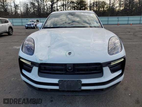 2024 Porsche Macan S с VIN WP1AG2A50RLB36421, выставлен на аукционе Copart как лот 49879565 с пробегом 9 523 миль миль и Списание • Salvage title. История ставок и продаж доступна на DreamBid. Изображение 5.
