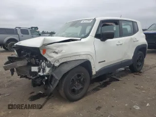 2018 Jeep Renegade Sport с VIN ZACCJBAB1JPJ35177, выставлен на аукционе Copart как лот 62722995 с пробегом 98 439 миль миль и Списание • Salvage title. История ставок и продаж доступна на DreamBid. Изображение 1.