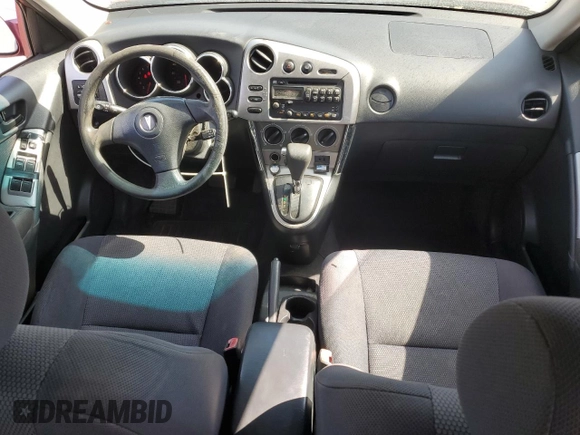 2005 Pontiac Vibe with VIN 5Y2SL63815Z453860, listed as a Copart auction lot 72941984 with 208,938 mi miles and Salvage Title. Bid and sale history available at carsss.com. Image 8.