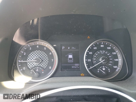 2020 Hyundai Elantra SEL with VIN 5NPD84LFXLH530114, listed as a Copart auction lot 53523765 with 30,367 mi miles and Salvage title. Bid and sale history available at DreamBid. Image 9.