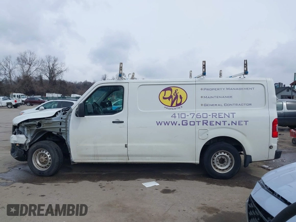 2015 Nissan NV SV with VIN 1N6BF0KL5FN804060, listed as a IAAI auction lot 41189783 with 110,805 mi miles. Bid and sale history available at carsss.com. Image 14.