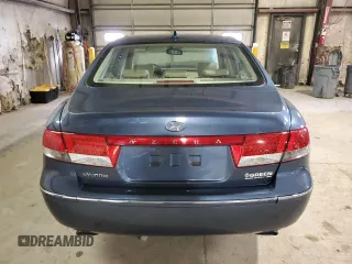 2009 Hyundai Azera GLS with VIN KMHFC46D89A349297, listed as a Copart auction lot 85777694 with 103,647 mi miles and Salvage title. Bid and sale history available at DreamBid. Image 6.