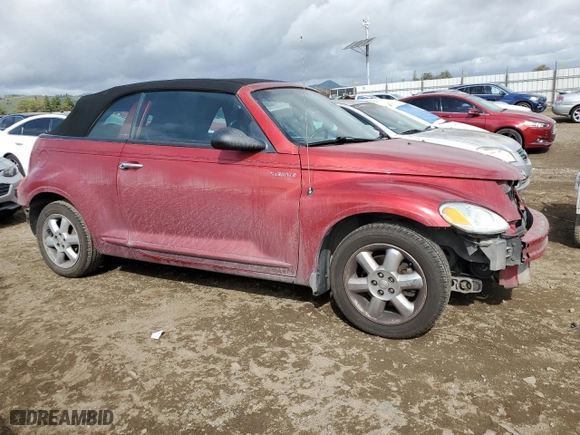 2005 Chrysler PT Cruiser Touring with VIN 3C3EY55E75T349378, listed as a Copart auction lot 50966075 with 170,515 mi miles and Salvage Title. Bid and sale history available at carsss.com. Image 4.