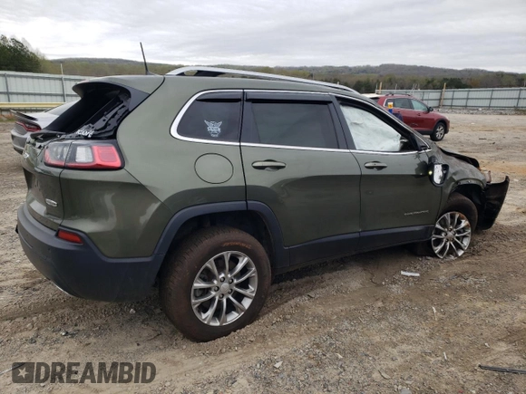 2021 Jeep Cherokee Latitude Lux with VIN 1C4PJMMX8MD110383, listed as a Copart auction lot 50702295 with 67,941 mi miles and Salvage Title. Bid and sale history available at DreamBid. Image 3.
