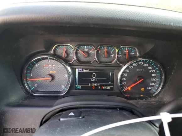 2016 Chevrolet Suburban LT with VIN 1GNSKHKC6GR107544, listed as a Copart auction lot 45910685 with 210,597 mi miles and Salvage Title. Bid and sale history available at carsss.com. Image 9.
