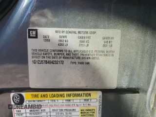 2009 Chevrolet Malibu 2LT with VIN 1G1ZJ57B494232172, listed as a Copart auction lot 47024085 with 162,352 mi miles and Salvage Title. Bid and sale history available at DreamBid. Image 12.