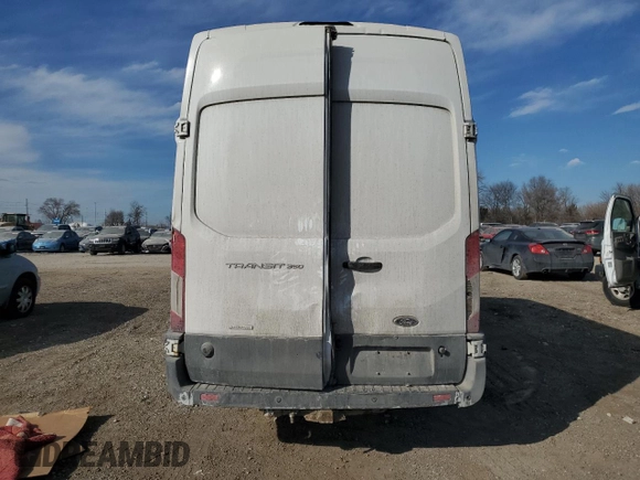 2017 Ford Transit Cargo with VIN 1FTBW3XG0HKB22210, listed as a Copart auction lot 43282765 with 377,642 mi miles and Clean Title. Bid and sale history available at carsss.com. Image 6.