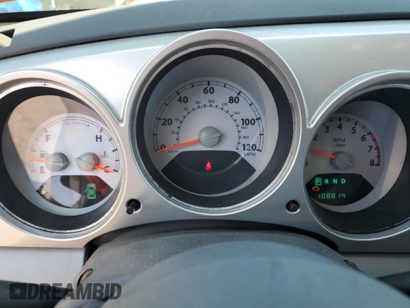 2007 Chrysler PT Cruiser Touring with VIN 3A4FY58B27T632351, listed as a Copart auction lot 66250294 with 108,814 mi miles and Clean Title. Bid and sale history available at carsss.com. Image 9.