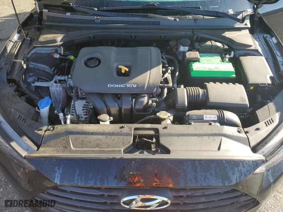 2019 Hyundai Veloster 2.0 with VIN KMHTG6AF1KU006380, listed as a Copart auction lot 71843883 with 48,291 mi miles. Bid and sale history available at carsss.com. Image 11.