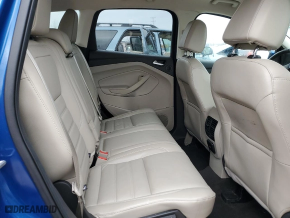 2017 Ford Escape Titanium with VIN 1FMCU0J98HUF06254, listed as a Copart auction lot 50692795 with 61,502 mi miles and Clean Title. Bid and sale history available at carsss.com. Image 11.