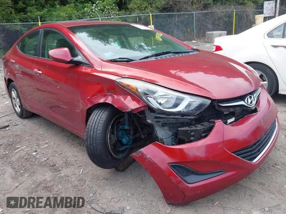 2015 Hyundai Elantra SE z VIN 5NPDH4AE8FH605410, wystawiony jako IAAI lot #42483352 z przebiegiem 168 859 mil mil oraz . Historia ofert i sprzedaży dostępna na DreamBid. Obrazek 1.