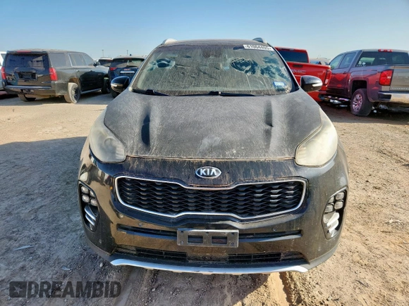 2017 Kia Sportage SX Turbo with VIN KNDPR3A68H7264742, listed as a Copart auction lot 61064405 with 189,812 mi miles and Clean title. Bid and sale history available at DreamBid. Image 5.