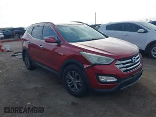 2014 Hyundai Santa Fe Sport with VIN 5XYZU3LB1EG151778, listed as a IAAI auction lot 41239120 with 195,220 mi miles. Bid and sale history available at carsss.com. Image 1.
