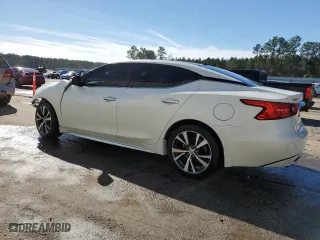 2017 Nissan Maxima SV with VIN 1N4AA6AP6HC364584, listed as a Copart auction lot 44780555 with 136,022 mi miles and Salvage Title. Bid and sale history available at carsss.com. Image 2.