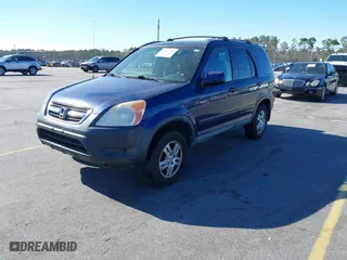 2003 Honda CR-V EX with VIN SHSRD788X3U157922, listed as a IAAI auction lot 41811121 with 298,699 mi miles. Bid and sale history available at carsss.com. Image 2.