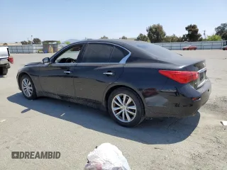2015 Infiniti Q50 Premium z VIN JN1BV7AR0FM393311, wystawiony jako Copart lot #55254515 z przebiegiem 206 120 mil mil oraz Szkoda całkowita • Salvage title. Historia ofert i sprzedaży dostępna na DreamBid. Obrazek 2.